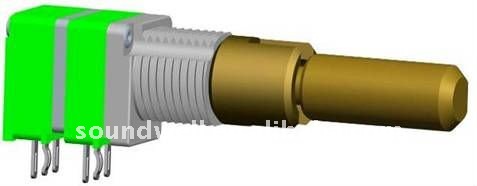 9mmの二重同心シャフトの回転式電位差計RA0921EOA0X-VA1-ポテンショメータ問屋・仕入れ・卸・卸売り