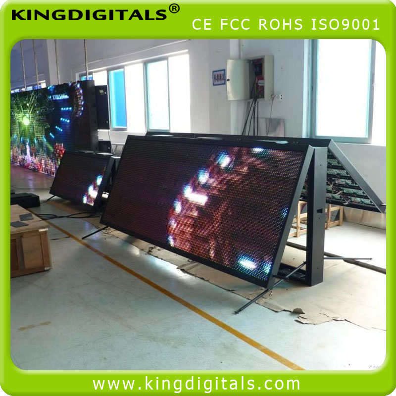 Kingdigitals p10屋外dip346 led ディスプレイ モジュール サイズ 160 × 160 ミリメートル で二辺フロント オープン-LEDディスプレイ問屋・仕入れ・卸・卸売り