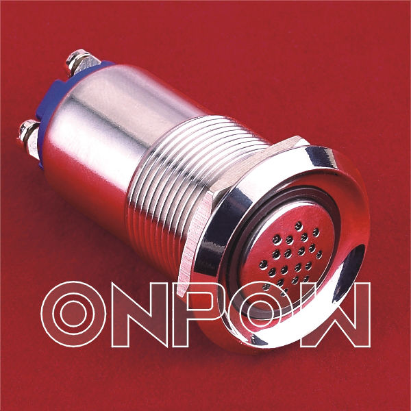 Onpow圧電ブザー( gq19b- smシリーズ、 16ミリメートル、 ce、 rohs指令、 reach)-音響機器コンポーネント問屋・仕入れ・卸・卸売り