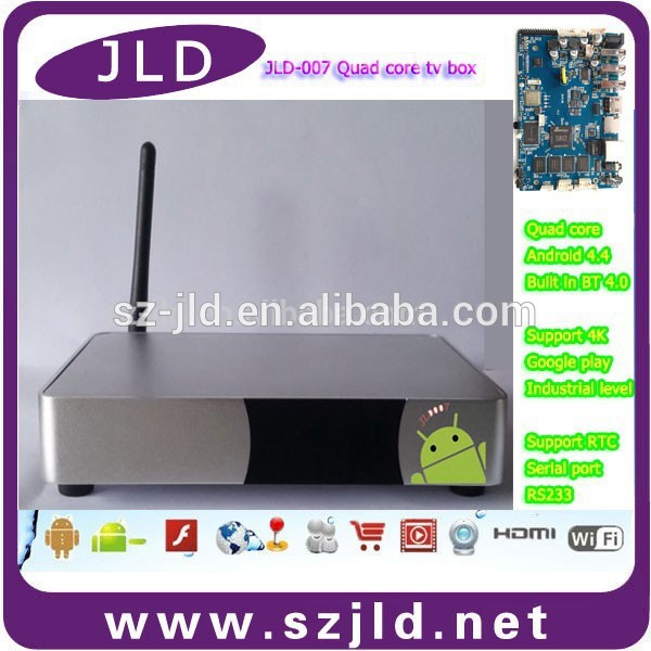 JLD007高品質メタルハウジングスマートamlogic s802クアッドコアのandroid 4.4 tvボックス-多層PCB問屋・仕入れ・卸・卸売り
