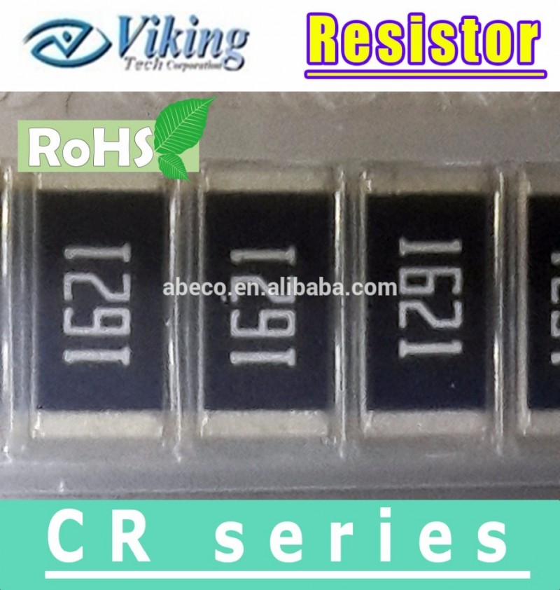 Cr12 2512バイキング100 mohm厚膜チップ12v dcの-抵抗体問屋・仕入れ・卸・卸売り