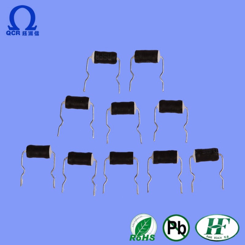 Qcr電子コンポーネント固定resitor fkn 1 ワット 18 オーム巻線ヒューズ抵抗で非炎封入剤-抵抗体問屋・仕入れ・卸・卸売り