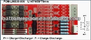 保護回路モジュール( pcm)用22.2ボルトリチウムイオン/リチウムポリマーバッテリーパックで16a限定PCM-L06S30-036 (6 s)-その他PCB&PCBA問屋・仕入れ・卸・卸売り