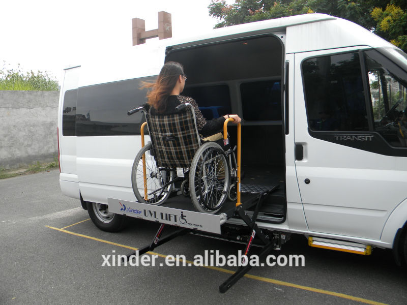 WL-UVLシリーズ油圧プラットフォーム車椅子ヴァンリフト用電動スクーターと手動車いす無効にインストールmercedebens-リフトテーブル問屋・仕入れ・卸・卸売り
