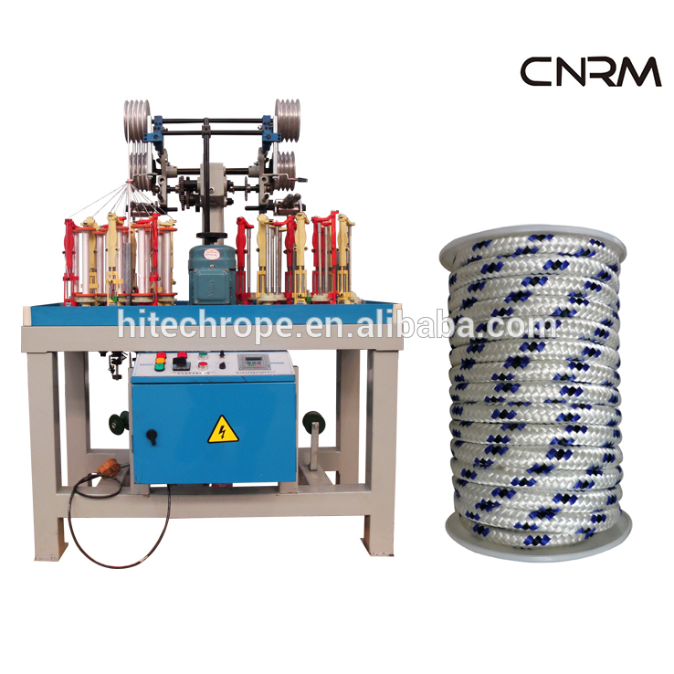 高速16ストランドラウンド編み込みロープ編組機器/ hitech3@hitechrope.com-機械類を作る他のプラスチックプロダクト問屋・仕入れ・卸・卸売り