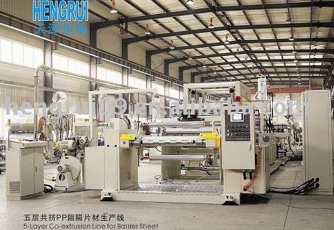 平らなシートの放出HRPC 700 5つの層シートライン-プラスチック押出機問屋・仕入れ・卸・卸売り