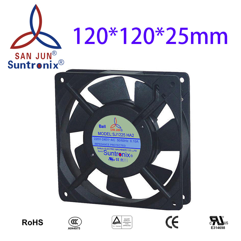 Suntronix冷却ファンSJ1225 110ボルト220ボルトac軸流ファン120*120*25ミリメートル-軸流れファン問屋・仕入れ・卸・卸売り