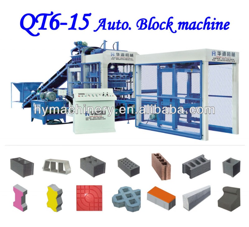 完全自動コンクリートブロック製造機の価格インドでqt6-15コンクリート・ブロック製造機-レンガ製造機械問屋・仕入れ・卸・卸売り