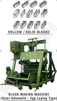 機械を-半自動作るブロック-卵置くタイプ(R - 800)-レンガ製造機械問屋・仕入れ・卸・卸売り