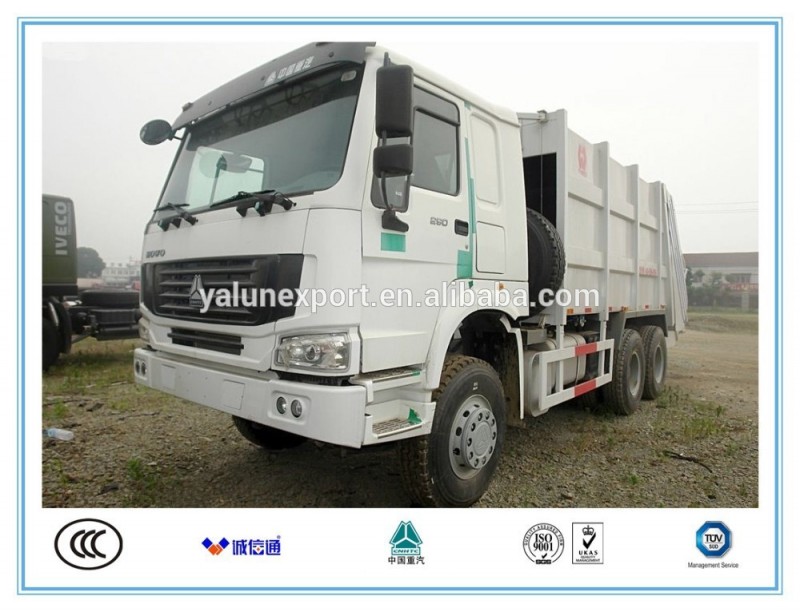 中国howo6x4油圧コンパクごみ収集車-清掃車問屋・仕入れ・卸・卸売り