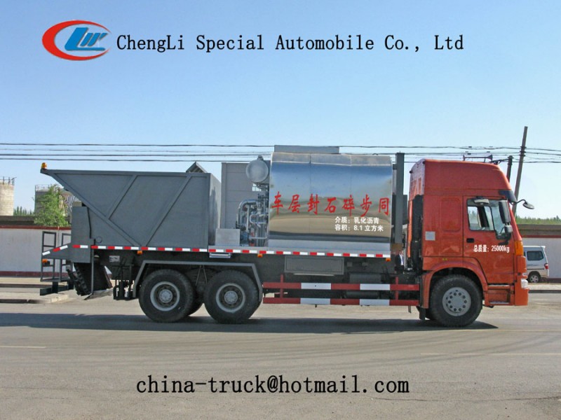 8CBM道路建設機器同期chipsealer-舗装ブロック問屋・仕入れ・卸・卸売り