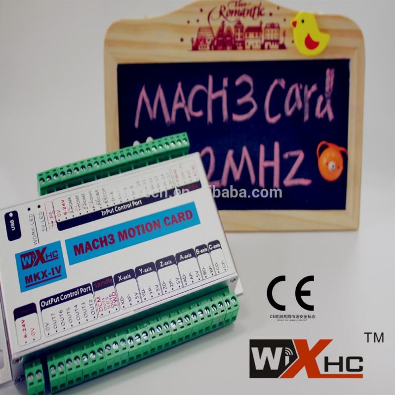 mach34軸cncモーションコントロールカード2000と共にkhzの出力パルス、 16入力8出力、 ce-CNCコントローラ問屋・仕入れ・卸・卸売り