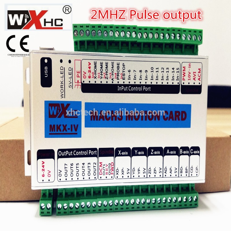 、より高速で安定したシステムの3軸mach3usbcncのコントローラボード、 2mhzの、 16入力8出力-CNCコントローラ問屋・仕入れ・卸・卸売り