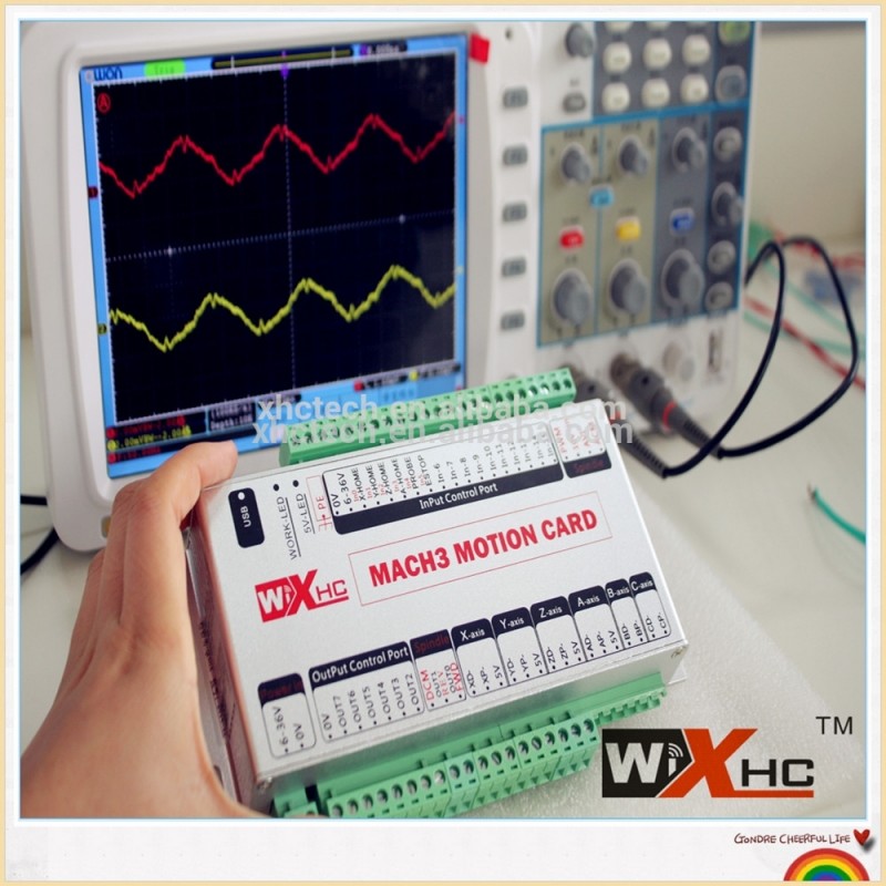 新製品からxhc 3軸mach3 cncモーションコントローラでusb 2.0、400 Khz、16入力8出力、ce-CNCコントローラ問屋・仕入れ・卸・卸売り