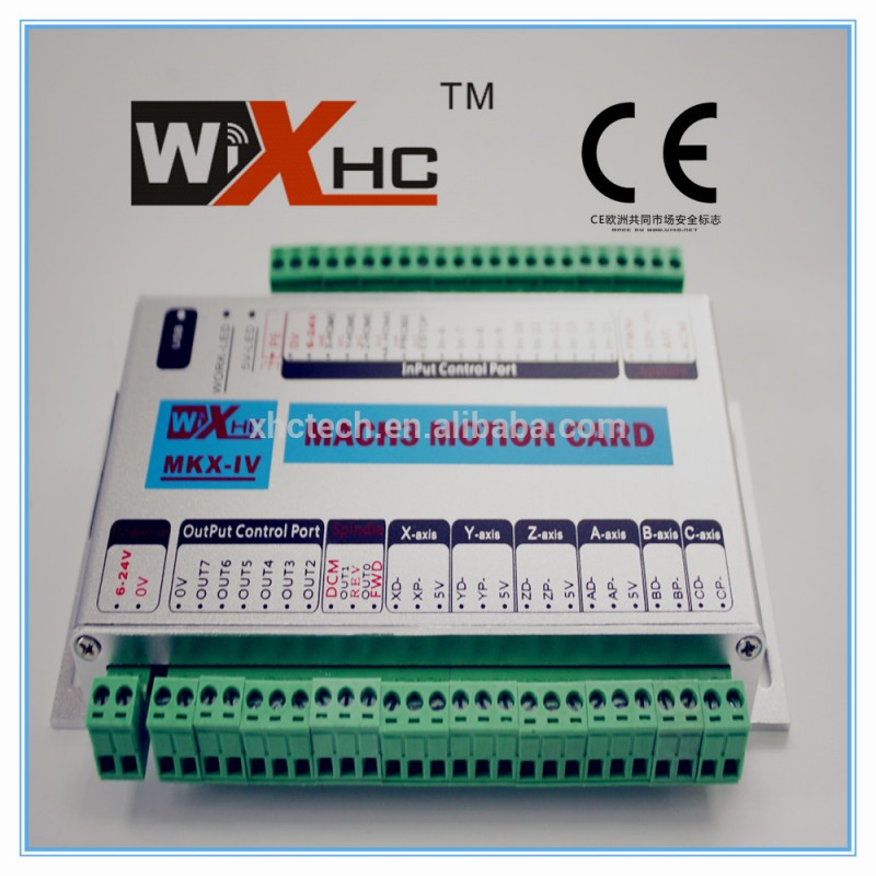 新しいxhc2mhzのパルス出力のmach33軸cncモーションコントロールカード、 usbインターフェース-CNCコントローラ問屋・仕入れ・卸・卸売り