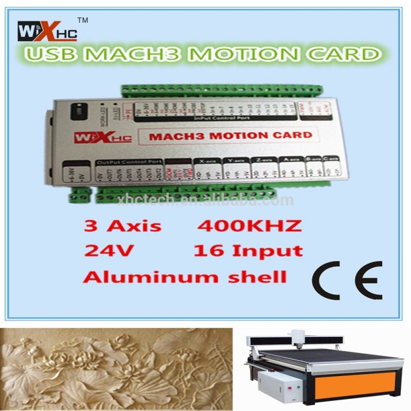 3/4/6軸mach3モーションcnc usbコントローラボード、16入力8出力、400 Khz-CNCコントローラ問屋・仕入れ・卸・卸売り