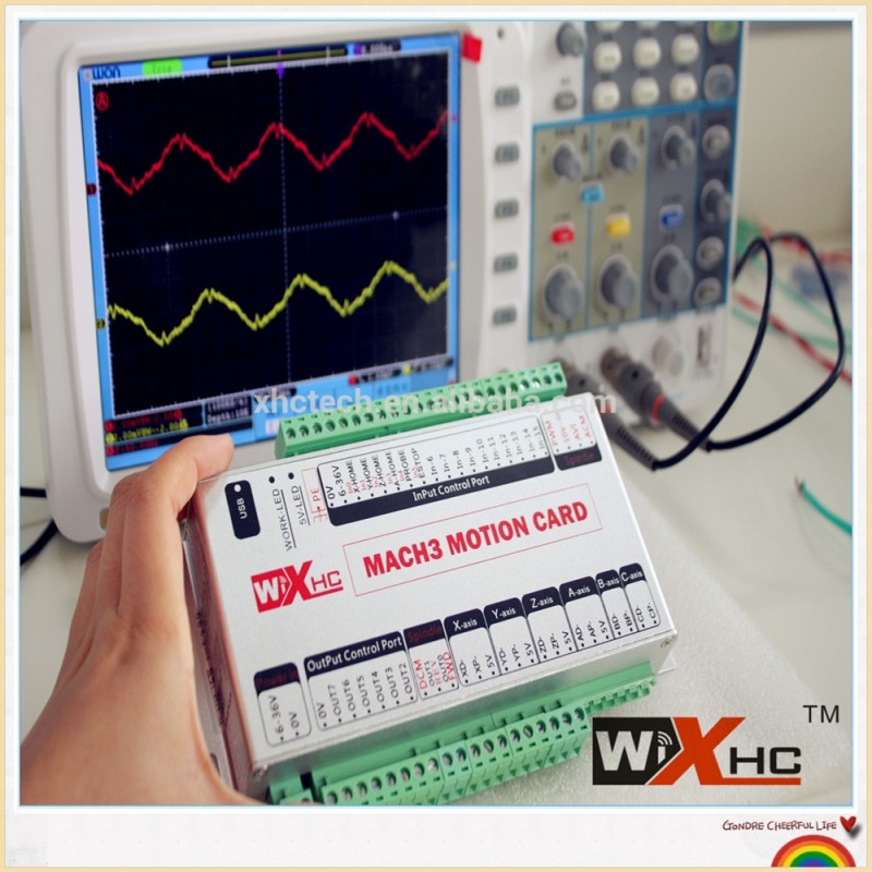xhc400khz、 16入力8出力、 mach34軸cncモーションコントロールカード。-CNCコントローラ問屋・仕入れ・卸・卸売り
