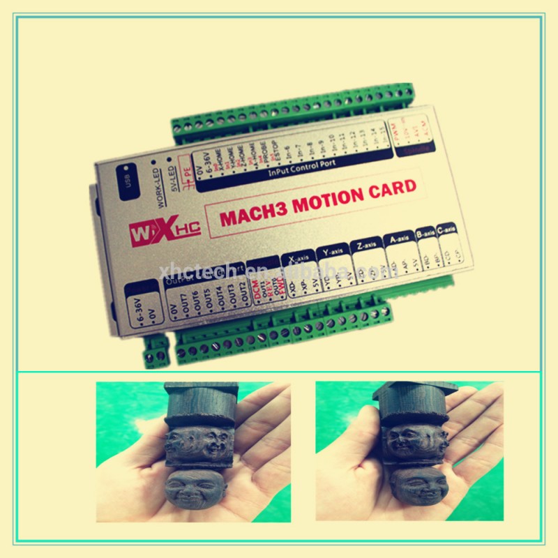 彫刻マシンとミニusbmach36軸フライス盤cncモーションコントローラボード、 400khz、 pwm、 24v-CNCコントローラ問屋・仕入れ・卸・卸売り