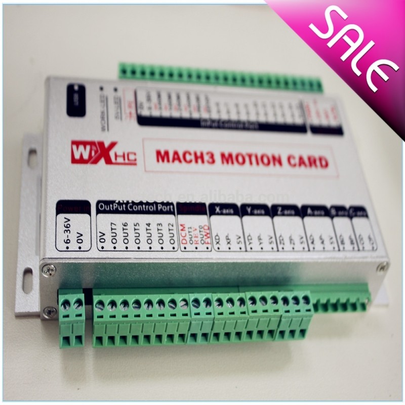 熱い販売の!!!! 3/4軸cncモーションコントローラボードmach3システムを制御するために、 400khz、 24v、 ce-CNCコントローラ問屋・仕入れ・卸・卸売り