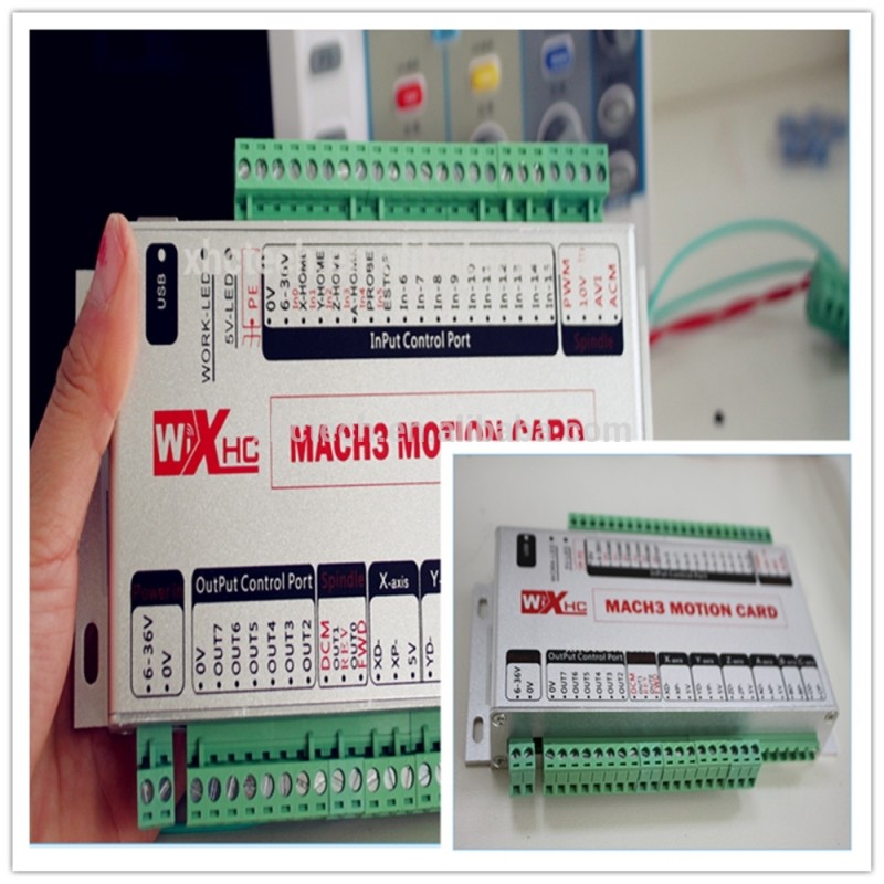 その3mach3xhcmk3軸モーションコントローラカード、 usb、 400khz、 16入力8出力、 ce-CNCコントローラ問屋・仕入れ・卸・卸売り