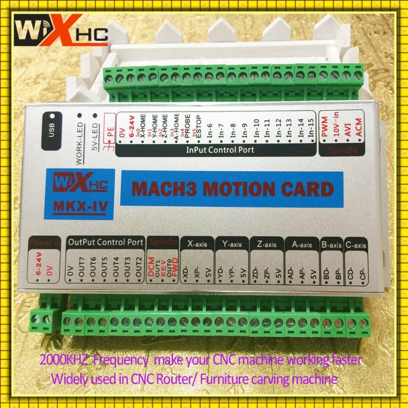 4軸cnc mach3彫刻機インタフェースブレークアウト基板usb pwm スピンドル-問屋・仕入れ・卸・卸売り