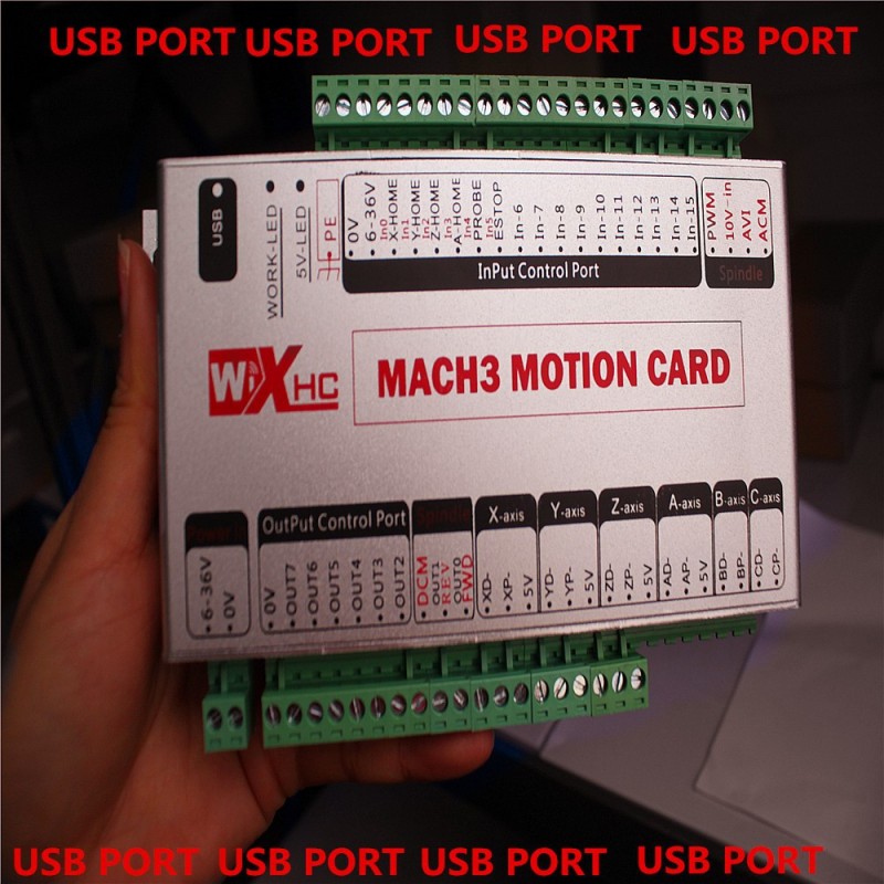 木材彫刻cncマシンmach3リモコンとusbポートのモーションコントロールカード400khzパルス出力速度-CNCコントローラ問屋・仕入れ・卸・卸売り