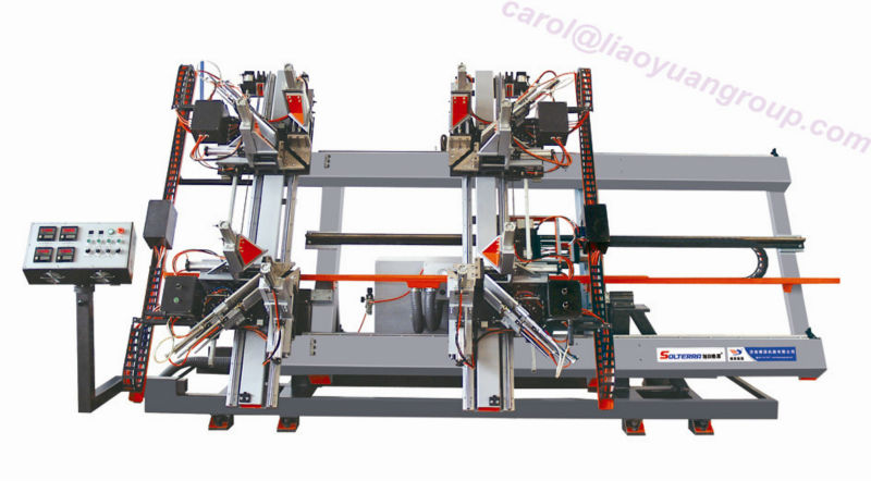 Upvcウィンドウはマシンを作る: 垂直4隅溶接機-シーム溶接機問屋・仕入れ・卸・卸売り