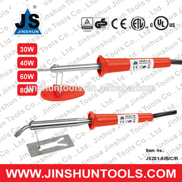 Js30w/40w/60w/80w220v電気温度調節可能な溶接はんだはんだごて、 js201-r-電気はんだごて問屋・仕入れ・卸・卸売り