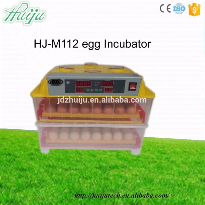 Huiju 110ボルト/220ボルト自動卵インキュベーター小さなサイズソーラー卵インキュベーターHJ-M112-孵卵器問屋・仕入れ・卸・卸売り