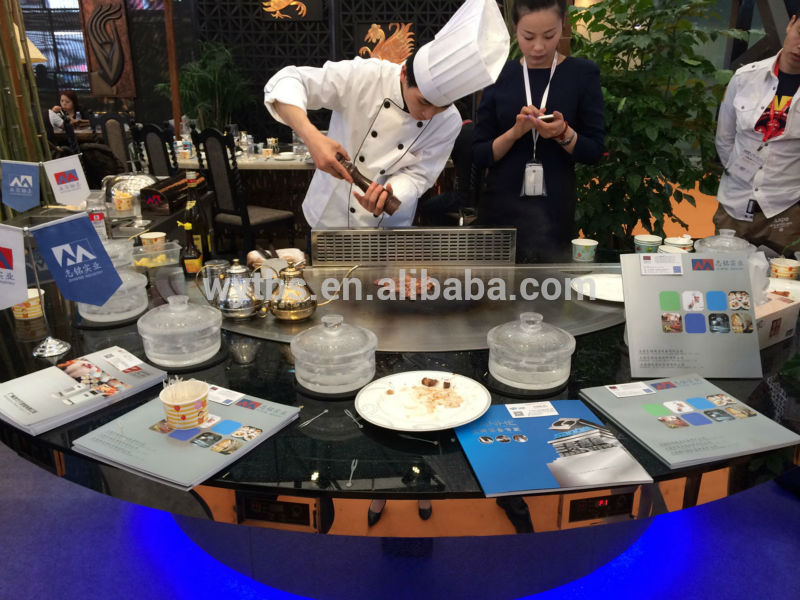 キッチン機器商業使用日本ステーキ ハウス鉄板焼き テーブル肉フライヤー の鍋-問屋・仕入れ・卸・卸売り