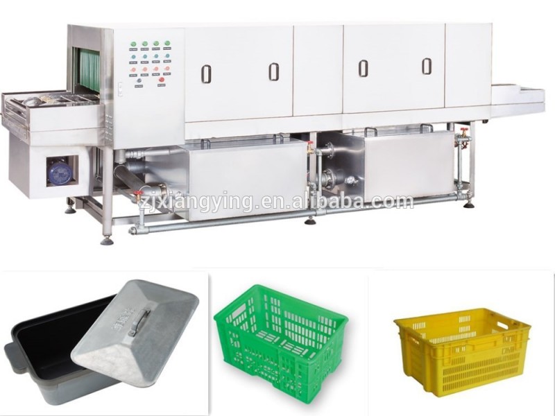 自動プラスチックxyxgpot/トレイ/ボックス洗濯機プラスチックトレイのための-その他食品加工機械問屋・仕入れ・卸・卸売り