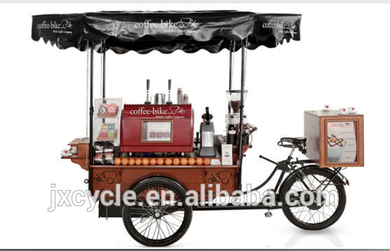 コーヒーコーヒー自動販売カート販売のためのバイク-軽食機械問屋・仕入れ・卸・卸売り