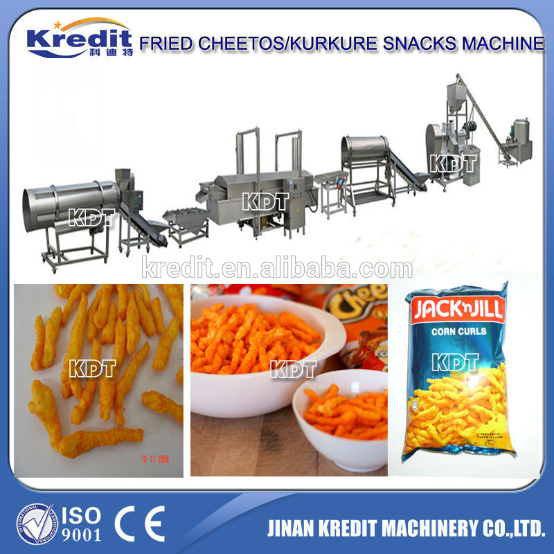 全自動cheetosのスナックmachine/kurkureスナック食品機械/トウモロコシのカール加工機-軽食機械問屋・仕入れ・卸・卸売り