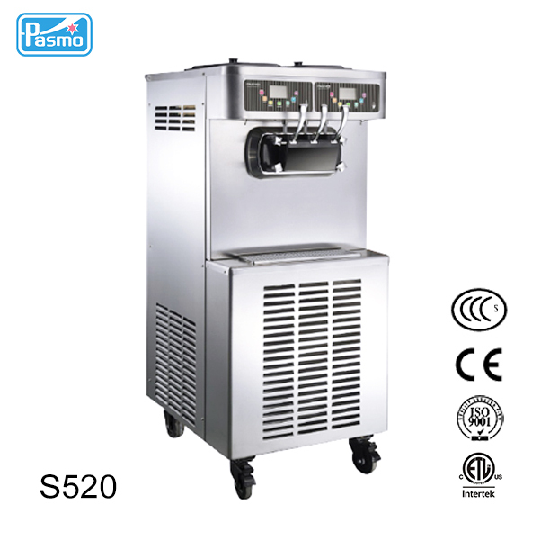 Pasmo! ソフトアイスクリームマシンエアポンプ付きs520f( ギアポンプ、 インバーター)-軽食機械問屋・仕入れ・卸・卸売り