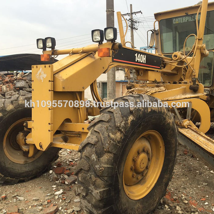 使用安い猫140 h年生。日本オリジナル140道路建設、キャタピラー140 hモータグレーダ発売中で上海-モーターグレーダー問屋・仕入れ・卸・卸売り