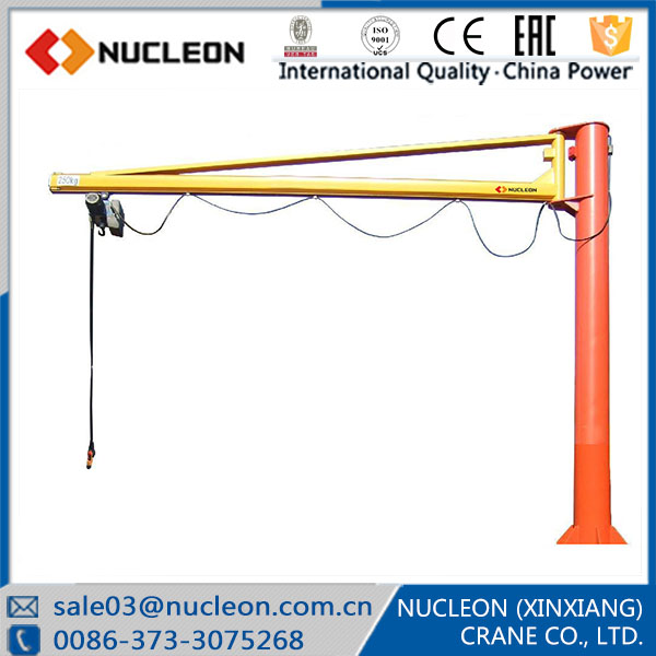 Nucleon 360度スイングシングルハンドルフロア3トンジブクレーン-ジブクレーン問屋・仕入れ・卸・卸売り