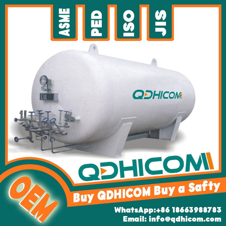 Qdhicom水平極低温液体酸素窒素co2貯蔵タンク圧力容器-圧力容器問屋・仕入れ・卸・卸売り