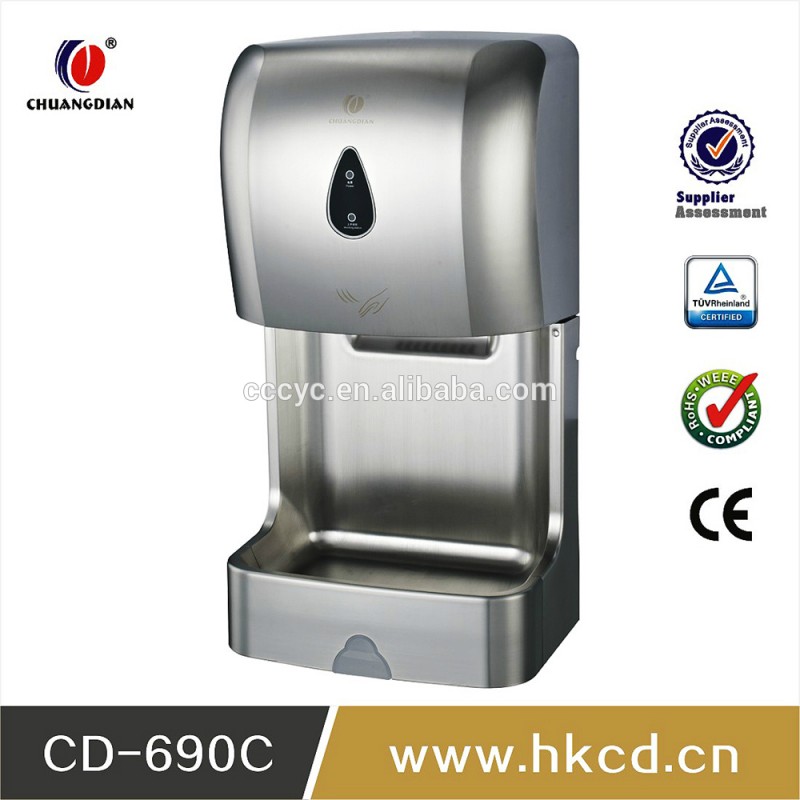 中国工場2015壁取り付けられた自動cd-690c高速ハンドドライヤー-他の乾燥装置問屋・仕入れ・卸・卸売り
