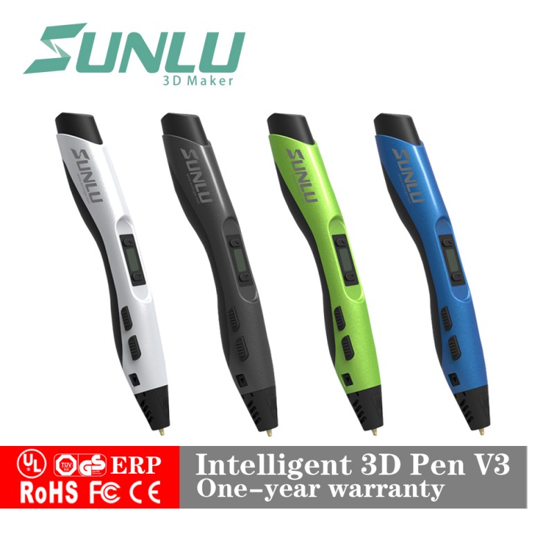 Sunlu 2016熱い販売!!第三世代インテリジェントペン3d-デジタル・プリンタ問屋・仕入れ・卸・卸売り