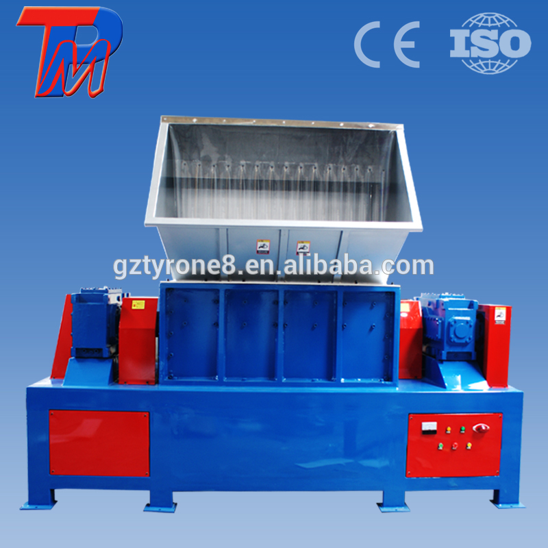 広東省2軸シュレッダープラスチックリサイクルマシン/フィルムクラッシャー/大規模なパイプシュレッダーやグラインダー-機械を押しつぶすプラスチック問屋・仕入れ・卸・卸売り