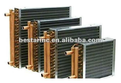 水空気熱交換器( の銅フィンコンデンサー)-冷却、熱交換設備部品問屋・仕入れ・卸・卸売り
