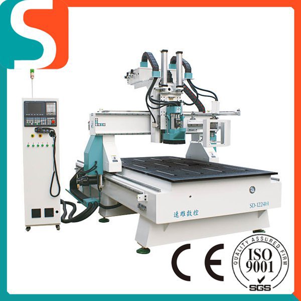 済南sudiao9キロワットatccncのルーターディスク型自動工具交換sd-1224hcncマシン-木彫機問屋・仕入れ・卸・卸売り