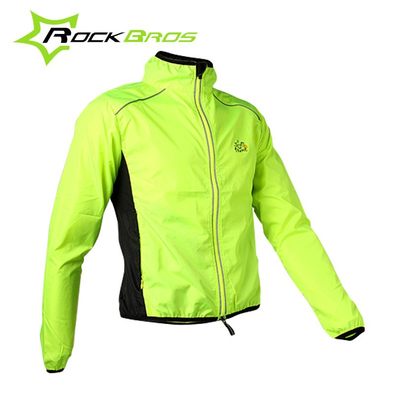 熱い! rockbrosサイクリングスポーツ男性乗馬通気性反射ジャージサイクル服長袖ウインドコートジャケット、6色-サイクリングウェア問屋・仕入れ・卸・卸売り