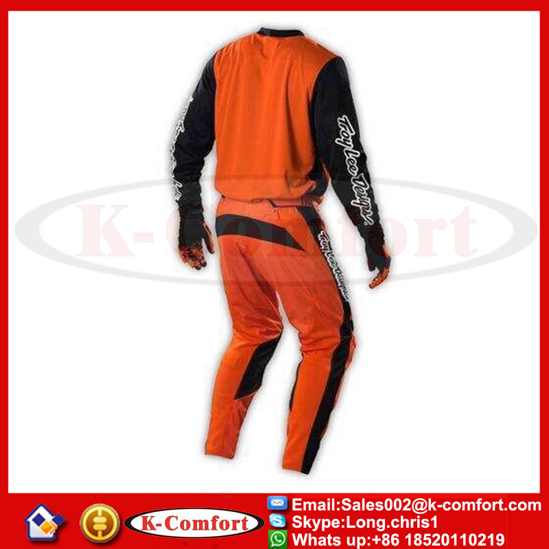 Kcm1719jersey+pants+glovesレースモトバイクジャージモトクロススーツ衣類のセットのtシャツをズボンのクロスカントリーレーシング-バイクウェア問屋・仕入れ・卸・卸売り