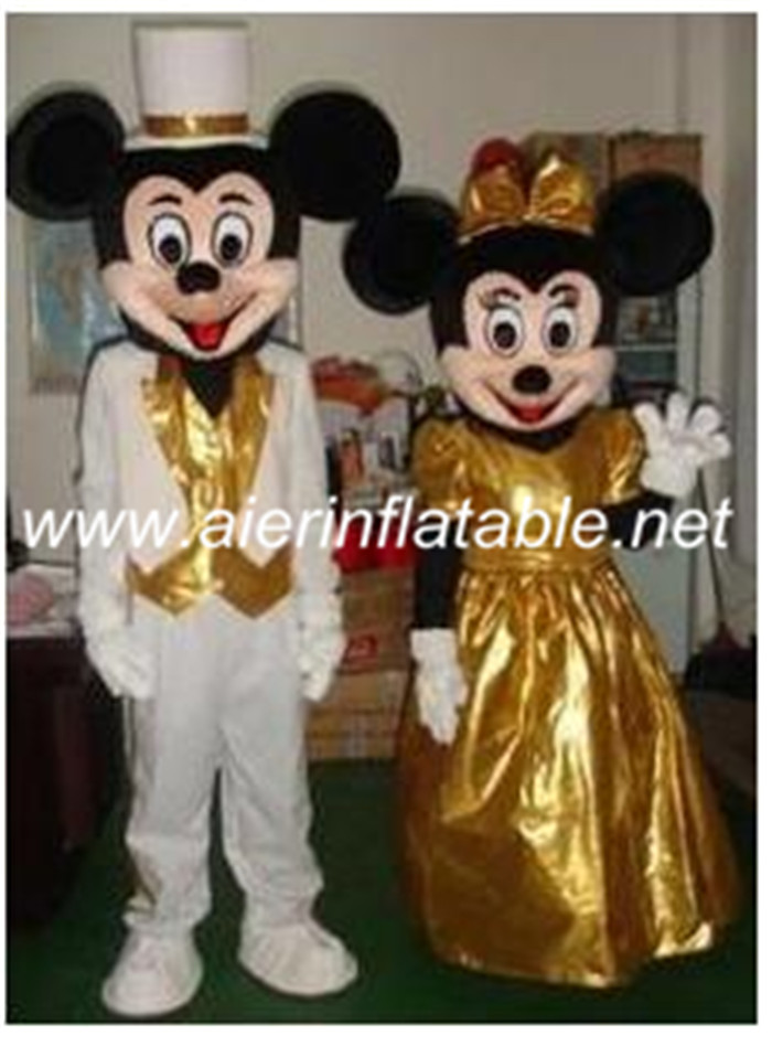 新しい綿ミッキーマウスのマスコットの衣裳のパーティーのために-マスコット問屋・仕入れ・卸・卸売り