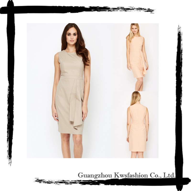 Kwsfashion エレガント作業パーティー vestidos プラス サイズ衣類卸売ワーク パーティー ドレス シャツ kwsfashion-プラスサイズドレス、スカート問屋・仕入れ・卸・卸売り