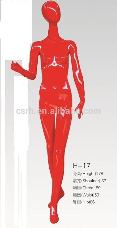 明るい赤h-17１７８ＣＭ女性ファッションマネキンマネキン高品質のグラスファイバー女性マネキン-マネキン問屋・仕入れ・卸・卸売り