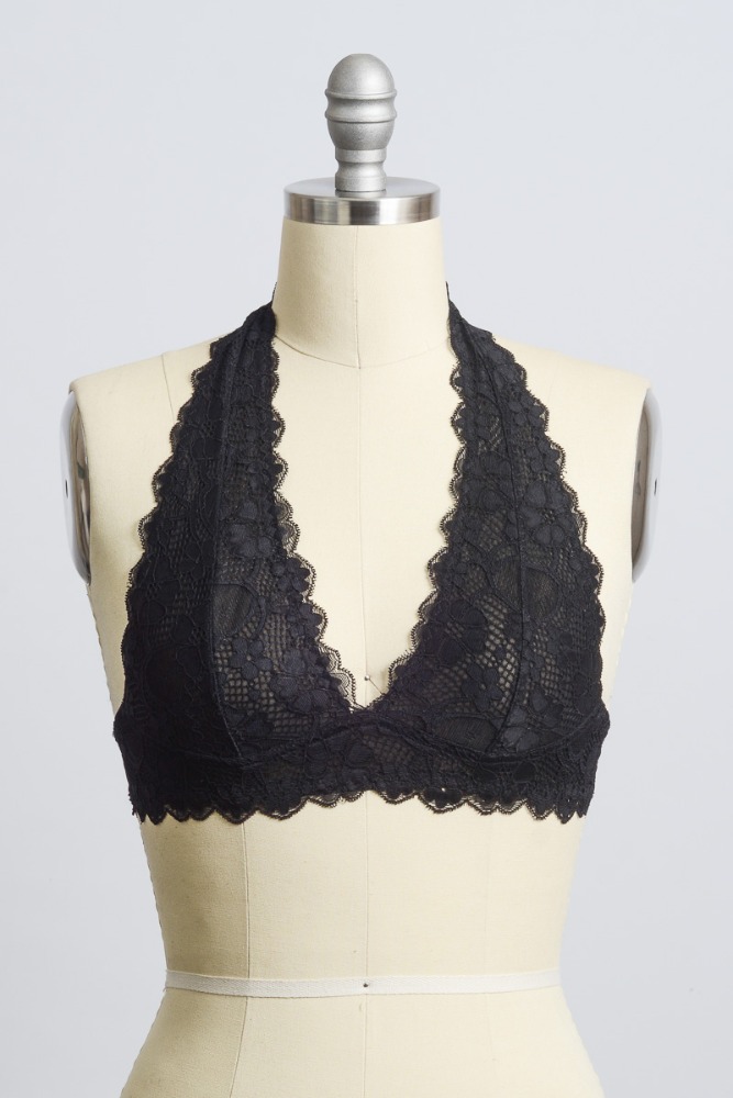 レースホルタートップbralette-ブラジャー問屋・仕入れ・卸・卸売り