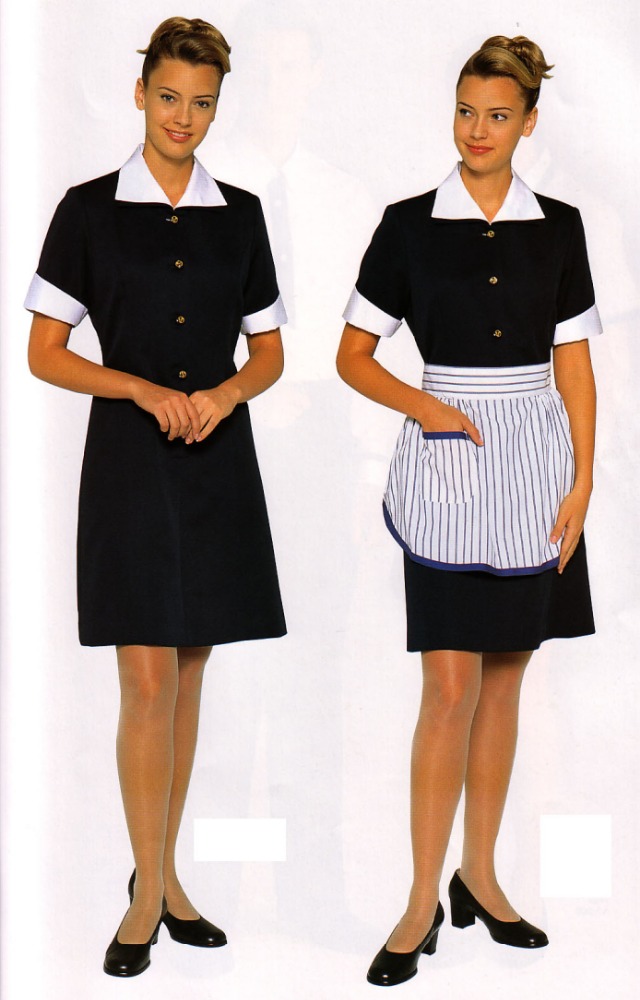 2016柔らかい通気性ポリエステル/コットンメイド/ waiterssエプロン制服サービサー卸売&カスタマイズロゴ-問屋・仕入れ・卸・卸売り