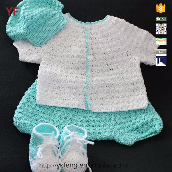 かわいい子供のセーターセットかぎ針編みパターン用ベビー服-ベビーセーター問屋・仕入れ・卸・卸売り